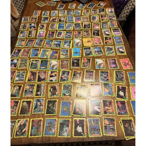 1989-90 Topps Teenage Mutant Ninja Turtles TMNT First Edition - Lot of 202